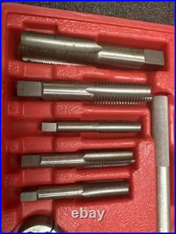 Snap-on TD9902A 25 Piece Tap & Die Set SAE 1/4 To 1 Coarse & Fine Tool Set