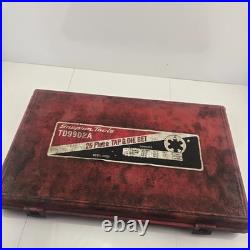 Snap-on TD9902A 25 Piece Tap & Die Set SAE 1/4 To 1 Coarse & Fine Tool Set