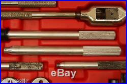 Snap-on TD9902B 25 Piece Tap and Die Set With Case Pre-Owned Excellent Condition