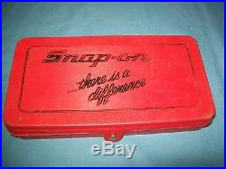 Snap-on TDM117A 3 to 12 mm NF / NC METRIC Tap and Die Set Missing 2 pieces