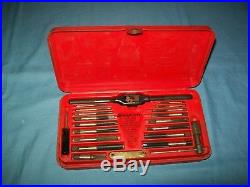Snap-on TDM117A 41-piece 3 to 12 mm NF / NC METRIC Tap and Die Set Nice