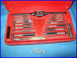 Snap-on TDM117A 41-piece 3 to 12 mm NF / NC METRIC Tap and Die Set Nice