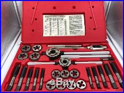 Snap-on TDM99117B 25-piece 12 to 24 mm NF / NC Tap and Die Set in Case