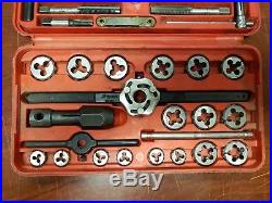 Snap-on TDM-117A Metric Tap And Die Set In Case c-x
