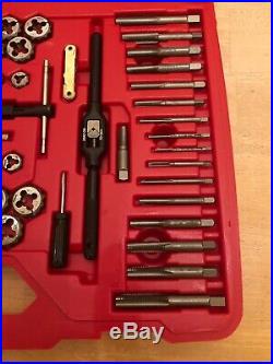 Snap-on TDTDM117A 117-pc Master Tap and Die & HSS Drill Bit Set METRIC SAE NEW