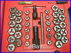 Snap-on TDTDM500A 74-Piece Combination Tap and Die Set with Case