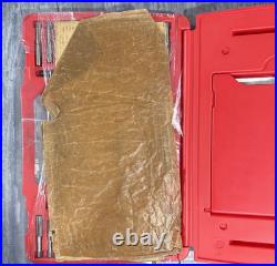 Snap-on TDTDM500A 76-Piece Master Tap & Die Set in Hard Case Free Shipping