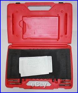 Snap on TDTDM500A 76 Piece Tap and Die Set with Case MINT FREE SHIPPING 2276
