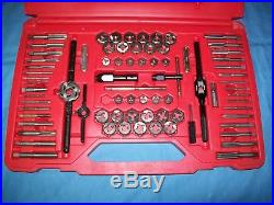 Snap-on TDTDM500A 76-piece Master Deluxe Tap and Die Set METRIC SAE 1pc Missing