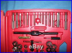Snap-on TDTDM500A 76-piece Master Deluxe Tap and Die Set METRIC SAE 6pc Missing
