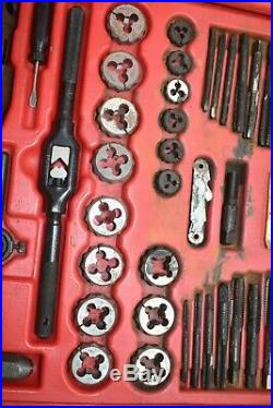 Snap-on TDTDM500 76 Piece Tap & Die Set Pre-owned Free Shipping