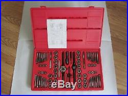 Snap-on TDTDM500 76-piece Master Deluxe Tap and Die Set METRIC SAE Excellent