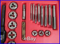 Snap-on TDTDM500 76-piece Master Deluxe Tap and Die Set METRIC SAE Excellent