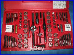 Snap-on TDTDM500 76-piece Master Deluxe Tap and Die Set METRIC & SAE Nice