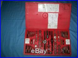 Snap-on TDTDM500 76-piece Master Deluxe Tap and Die Set METRIC SAE Used