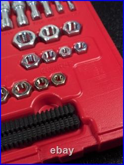 Snap-on TOOLS RTD48 New NOS 48-pc SAE & Metric Thread Restoring Rethreading Set