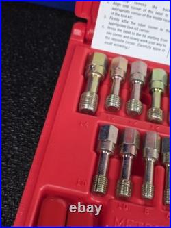 Snap-on TOOLS RTD48 New NOS 48-pc SAE & Metric Thread Restoring Rethreading Set
