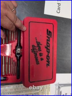 Snap-on Td-2425 41pc Tap & Die Set Made In USA Set