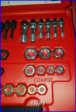 Snap on Tools 48 Piece Master Rethreading Tap and Die Set RTD48