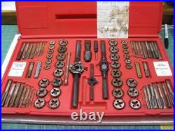 Snap-on Tools 76 Piece Tap & Die Set TDTDM500 Lot# HBD1
