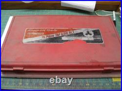 Snap-on Tools 76 Piece Tap & Die Set TDTDM500 Lot# HBD1