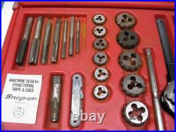 Snap-on Tools 76 Piece Tap & Die Set TDTDM500 Lot# HBD1