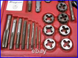 Snap-on Tools 76 Piece Tap & Die Set TDTDM500 Lot# HBD1