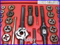 Snap-on Tools 76 Piece Tap & Die Set TDTDM500 Lot# HBD1