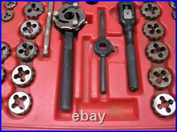 Snap-on Tools 76 Piece Tap & Die Set TDTDM500 Lot# HBD1
