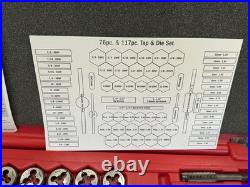 Snap-on Tools 76 Piece Tap and Die Set TDTDM500A All There