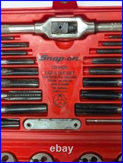 Snap-on Tools Tap & Die Set 41 Piece Complete set SAE TD-2425 Made in USA