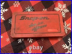 Snap-on Tools Td-2426 34pc Metric Tap & Die Set Missing 8 Pieces USA