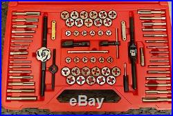 Snap on tools 117 piece master tap and die set TDTDM117A