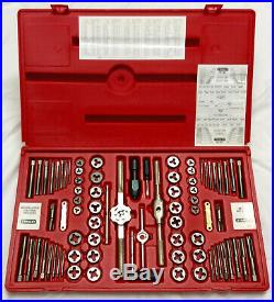Stanley Proto 76-piece Standard / Metric Tap & Die Threading Set, New in Box