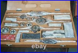 TAP AND die set 1/4 to 3/4 UNF thread SET