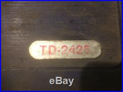 TD2425 Blue Point SAE Tap & Die Set Used & Ready To Ship For Free