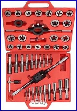 TEKTON Metric Tap and Die Set (45-Piece) High Speed Steel Construction Threads