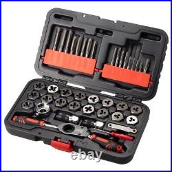 TONE TDS400 Tap and Die Set 40 Tools with Case Ratchet handle MADE IN JAPAN