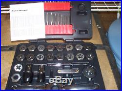 Tap And Die Set By Gearwrench Part # 3886 40 Pc Metric