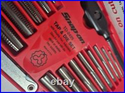 Tap And Die Set Snap-On Tools USA TD-2425 with Double Hex & Red Case