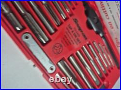 Tap And Die Set Snap-On Tools USA TD-2425 with Double Hex & Red Case