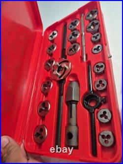 Tap And Die Set Snap-On Tools USA TD-2425 with Double Hex & Red Case