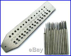 Tap and Die Set 0.7mm to 2.00mm 14 Taps and Dies