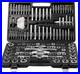 Tap and Die Set, 116-Piece Include Metric and SAE Size, Bearing Steel Taps and D