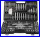 Tap and Die Set, 116-Piece Include Metric and SAE Size, Bearing Steel Taps and D