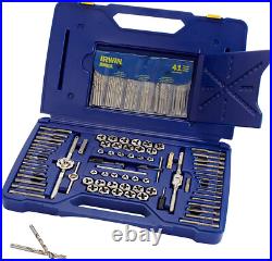 Tap and Die Set 117 Piece Machine Screw Fractional Metric