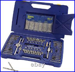 Tap and Die Set 117 Piece Machine Screw Fractional Metric