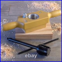 Tap and Die Set 1-1/2 Inch Jig Dowel Thread Tap Kit Cuts Male and Female Wo