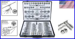 Tap and Die Set Metric M2-M18 High-Quality Threading Tools with Storage Case