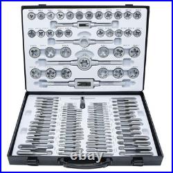 Tap and Die Set Metric M2-M18 High-Quality Threading Tools with Storage Case